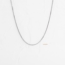 CADENA VENECIANA ORO BLANCO 40CM