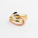 ANILLO TRES OROS ETERNO