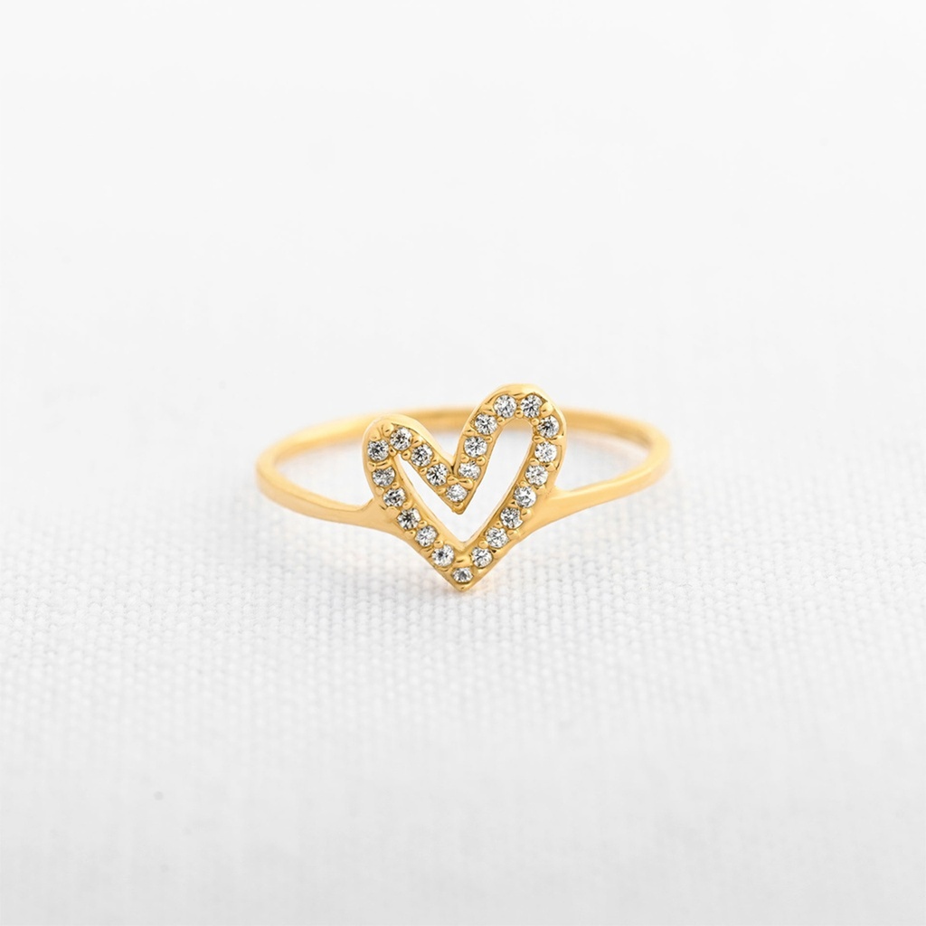 ANILLO CIRCÓN CORAZÓN SELENE