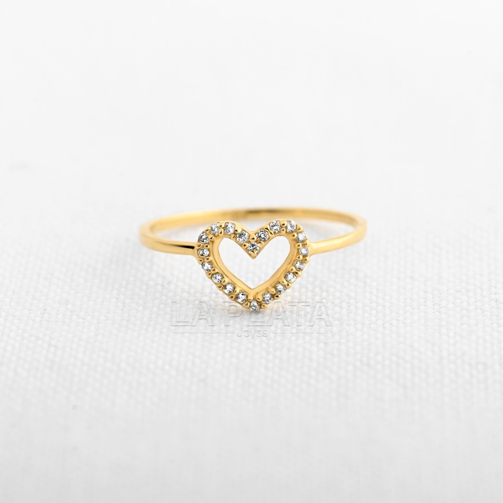 ANILLO CORAZON LUMINISCENTE