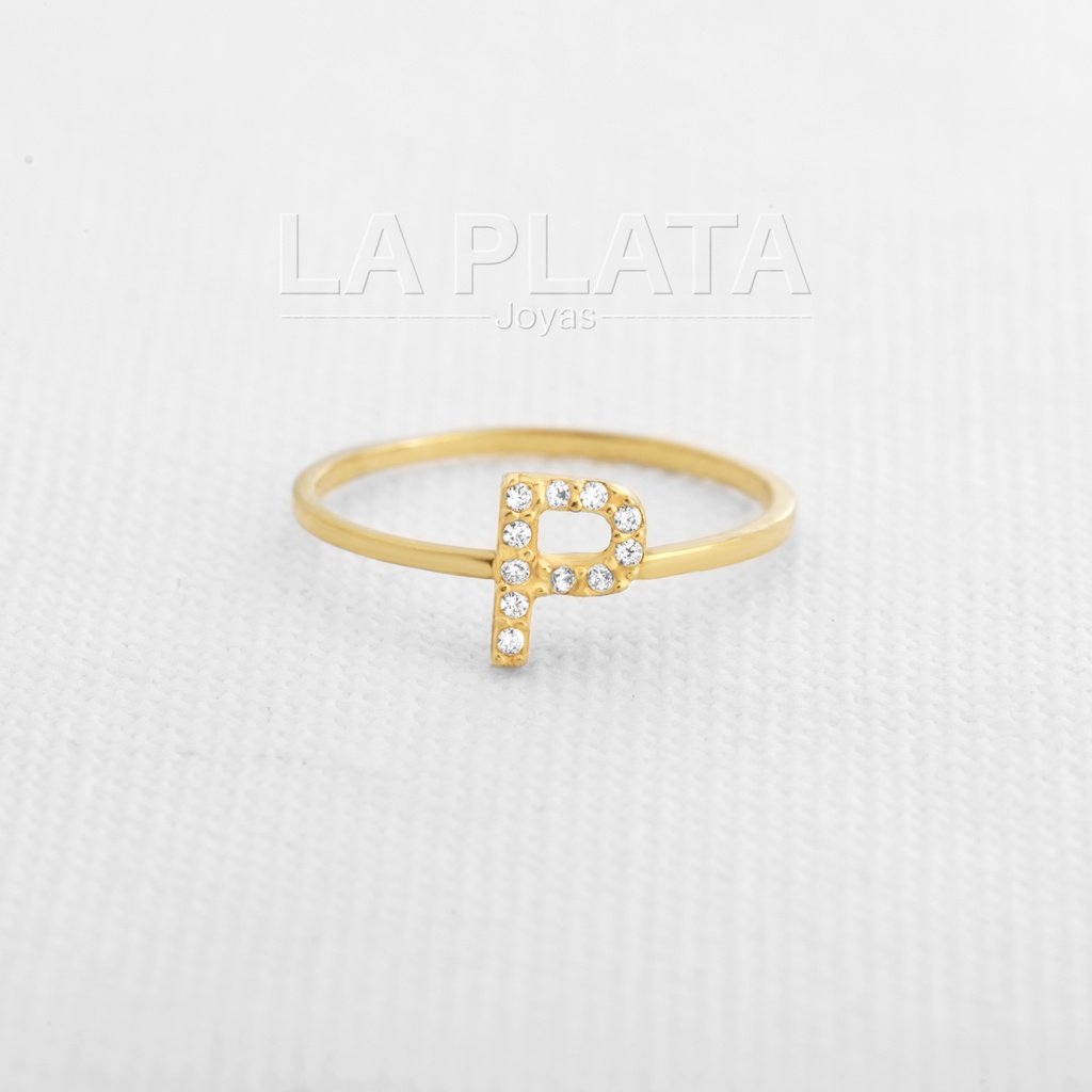 ANILLO LETRA P