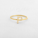 ANILLO LETRA P