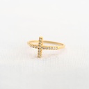 ANILLO CIRCON CRUZ CELESTIAL