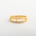 ANILLO CIRCÓN DOBLE DE CRUZ