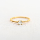 ANILLO SOLITARIO RANURADO 