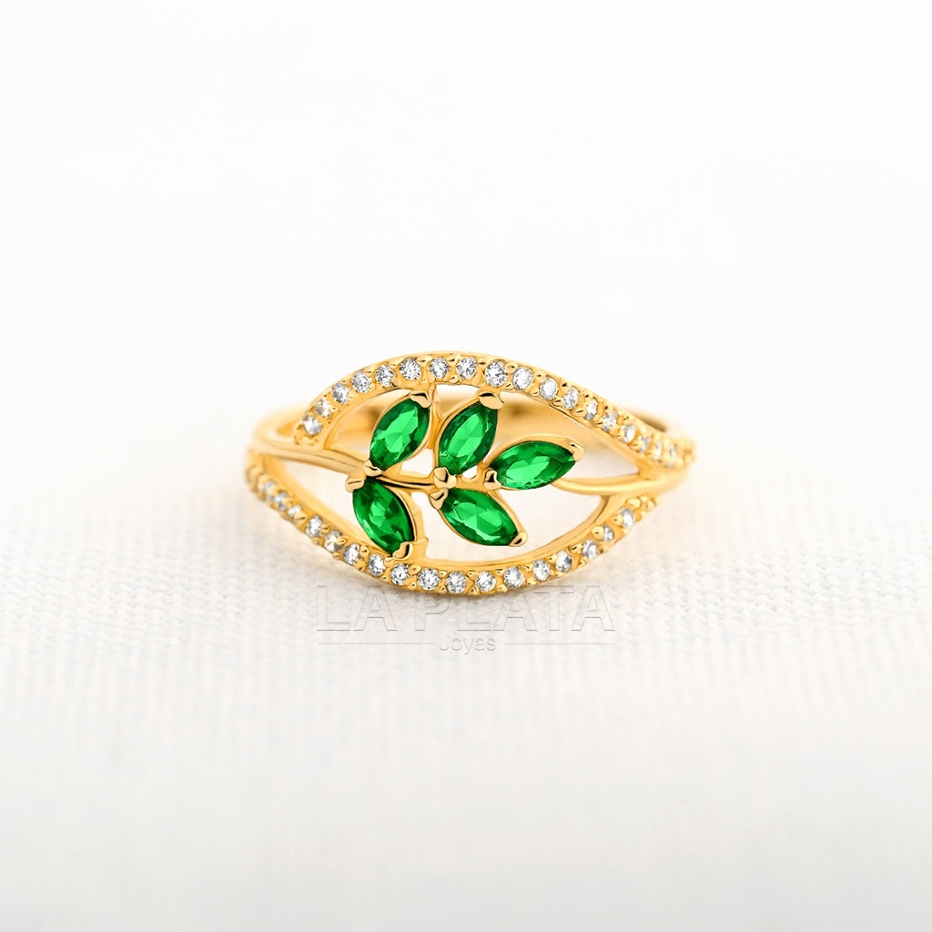 ANILLO SUSURRO VERDE