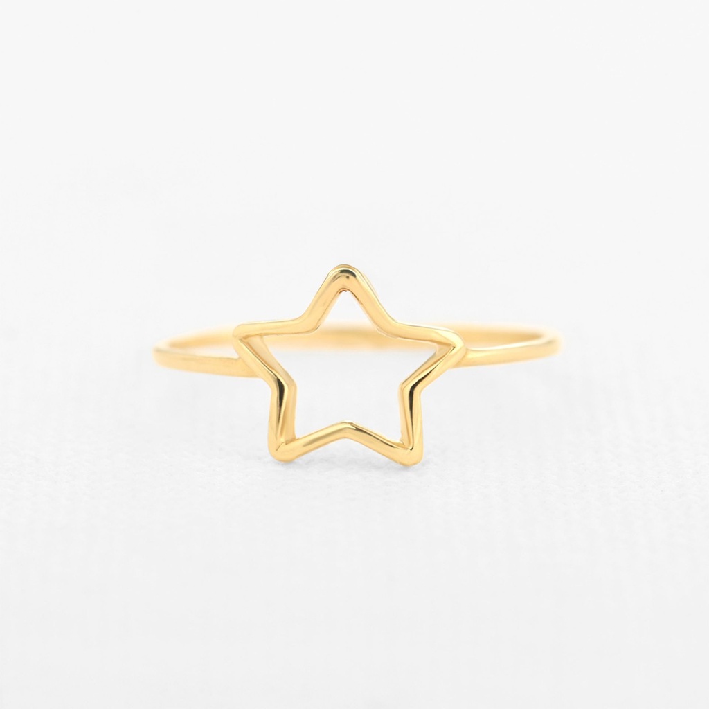 ANILLO ESTRELLA LISO