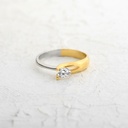 ANILLO CIRCON ALMA DE ORO