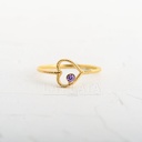 ANILLO CIRCON CORAZON SERENIDAD