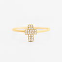 ANILLO CRUZ CIRCONADA GRANDE