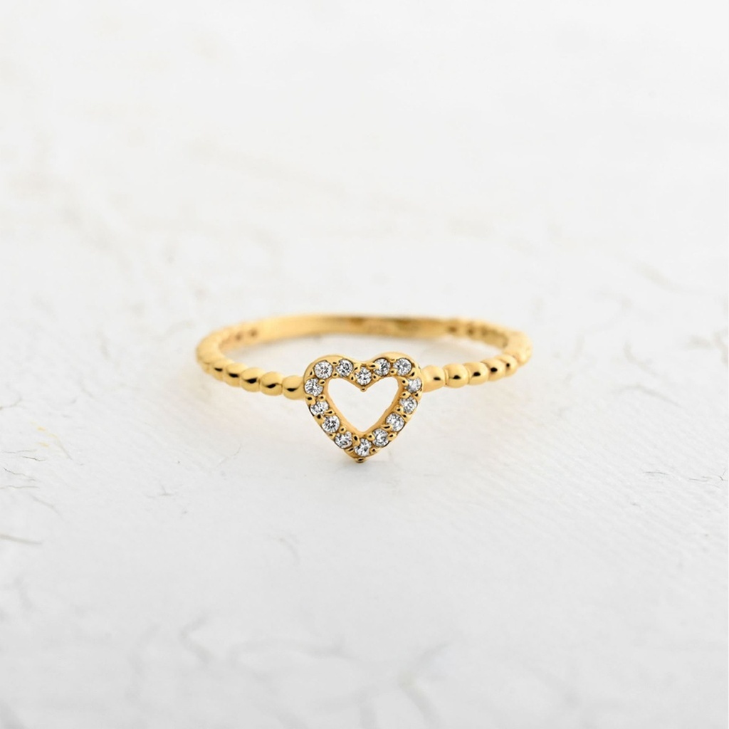 ANILLO CORAZÓN CIRCÓN