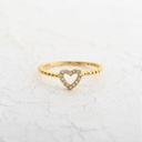 ANILLO CORAZON CIRCON