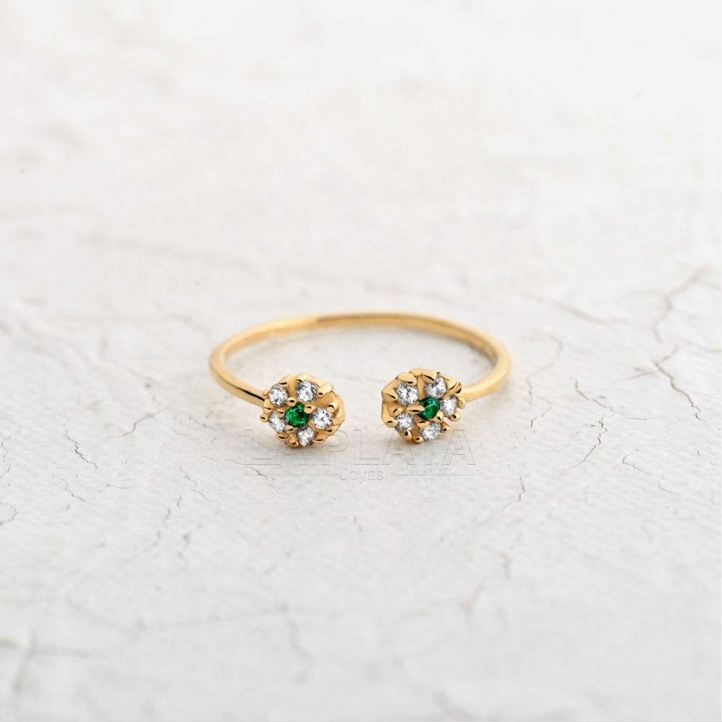 ANILLO CIRCON BRISA DE ORO