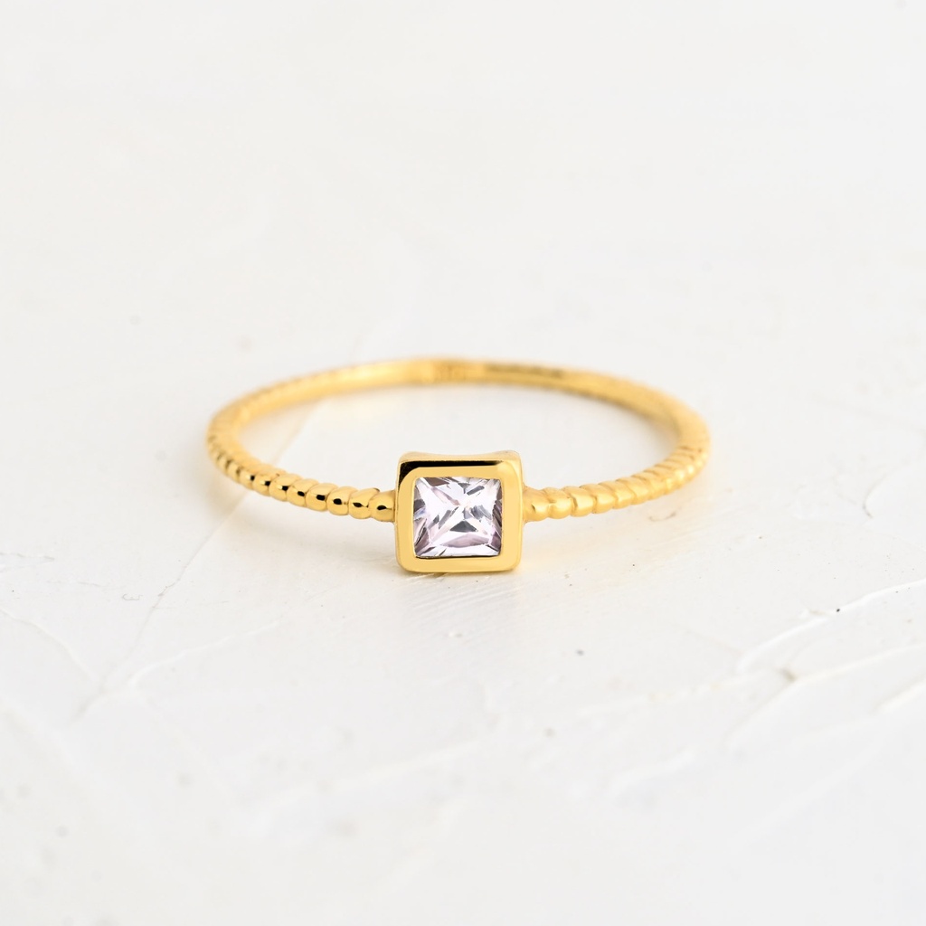 ANILLO CUADRO ALMA SERENA