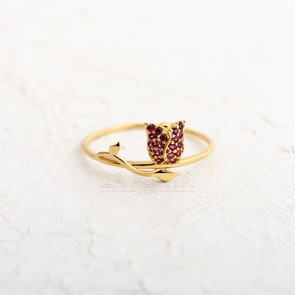 ANILLO ROSA DE ORO