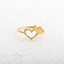 ANILLO CORAZON CORONADO