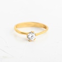 ANILLO CIRCON BRUMA DORADA