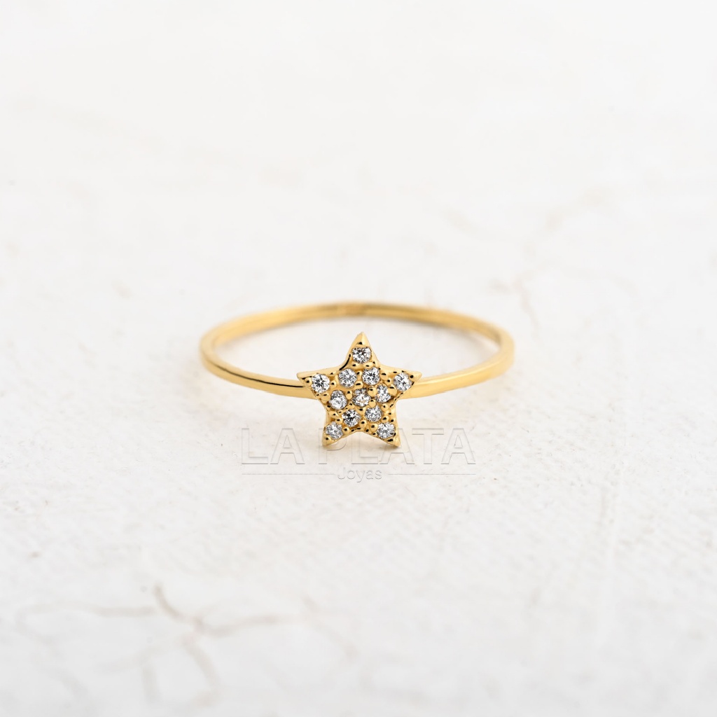 ANILLO ESTRELLA CIRCONADAS