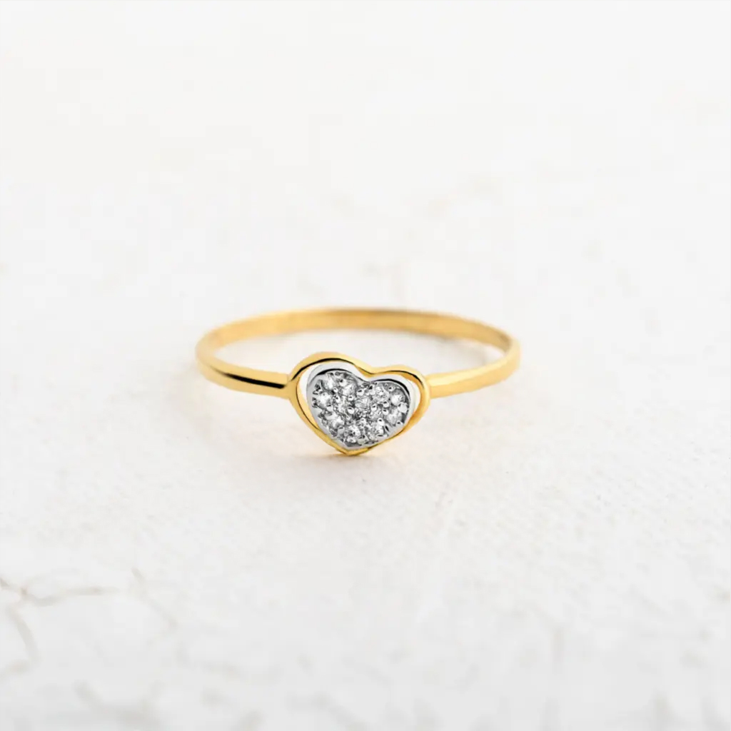 ANILLO CORAZÓN SUBLIME