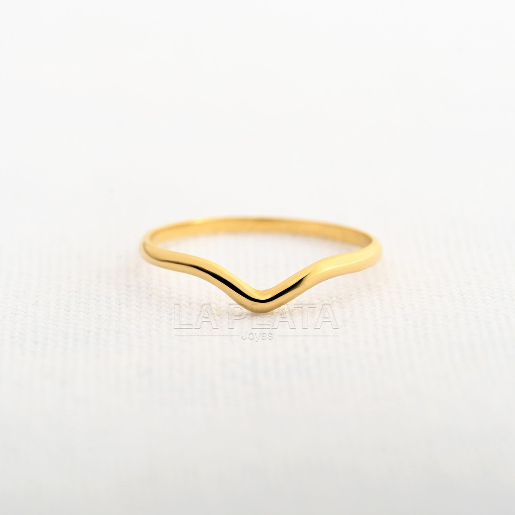 ANILLO OLA OVALADA
