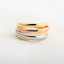 ANILLO LAZOS DE TRES OROS