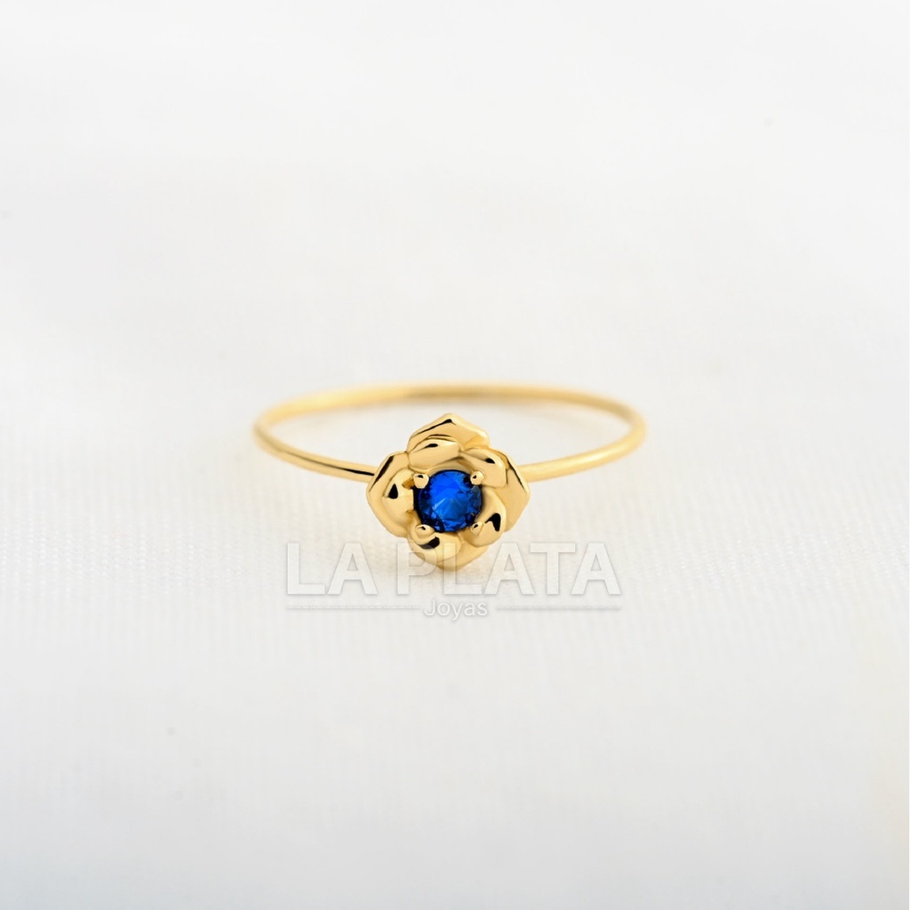 ANILLO CIRCON FLOR DE LUNA
