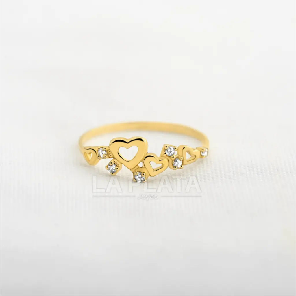 ANILLO CIRCÓN JARDÍN DE CORAZONES