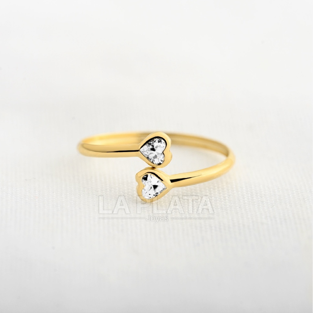 ANILLO CIRCON ALMAS GEMELAS