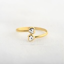 ANILLO CIRCON ALMAS GEMELAS