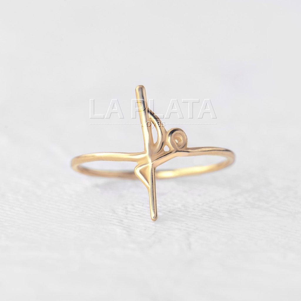 ANILLO FE CURVO SIN TILDE 