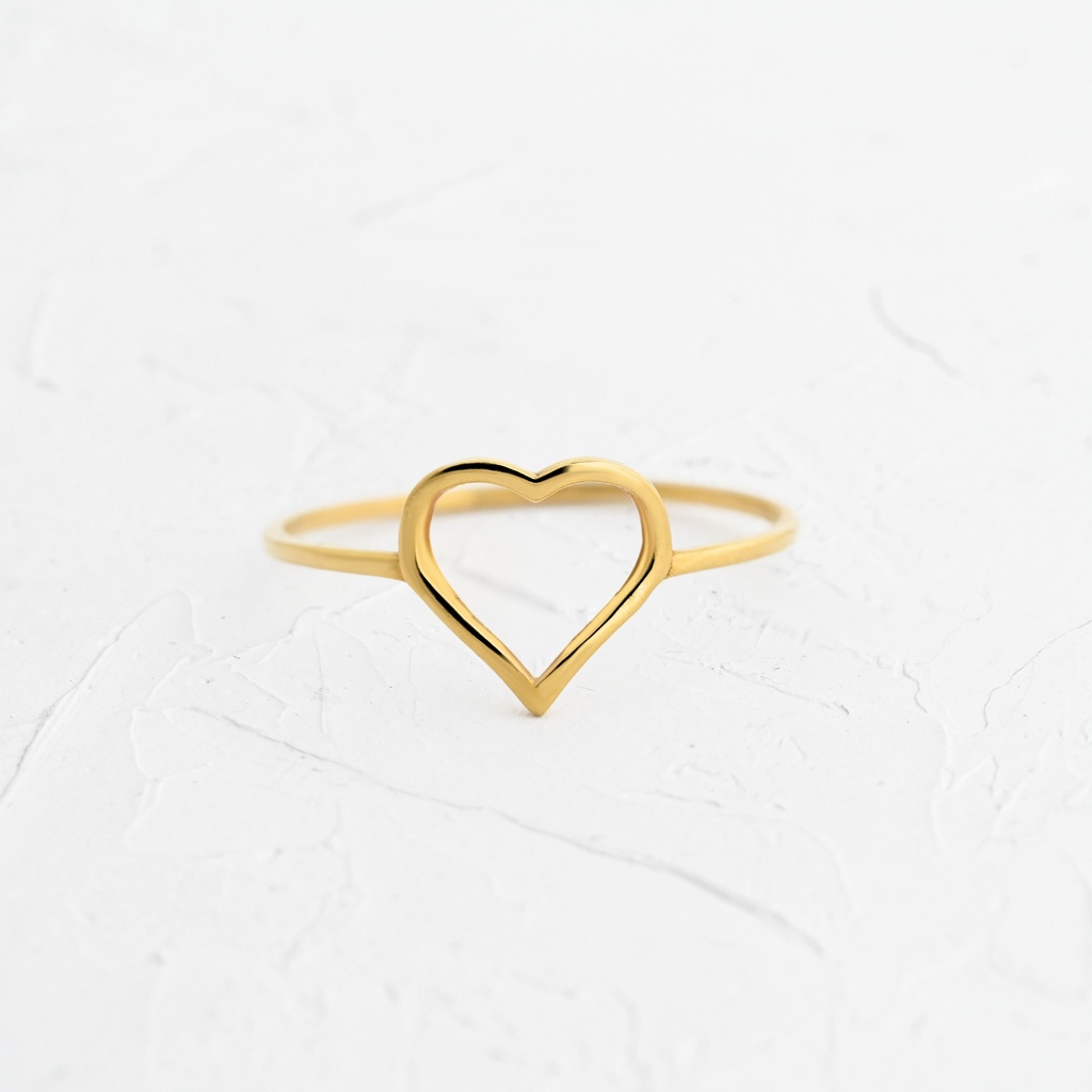 ANILLO CORAZÓN PURO