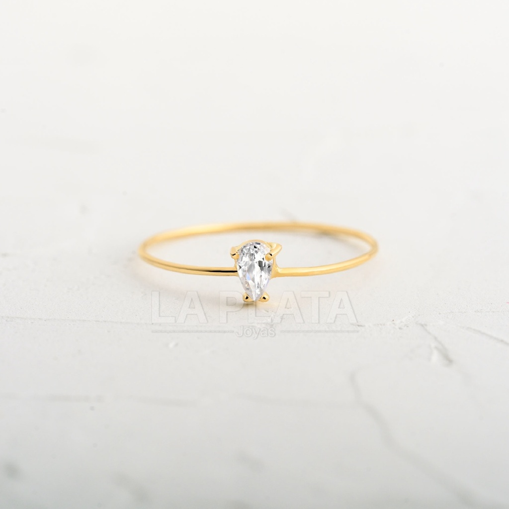 ANILLO CIRCON DESTELLO DE SOL