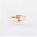 ANILLO CIRCON FLOR PETALUM