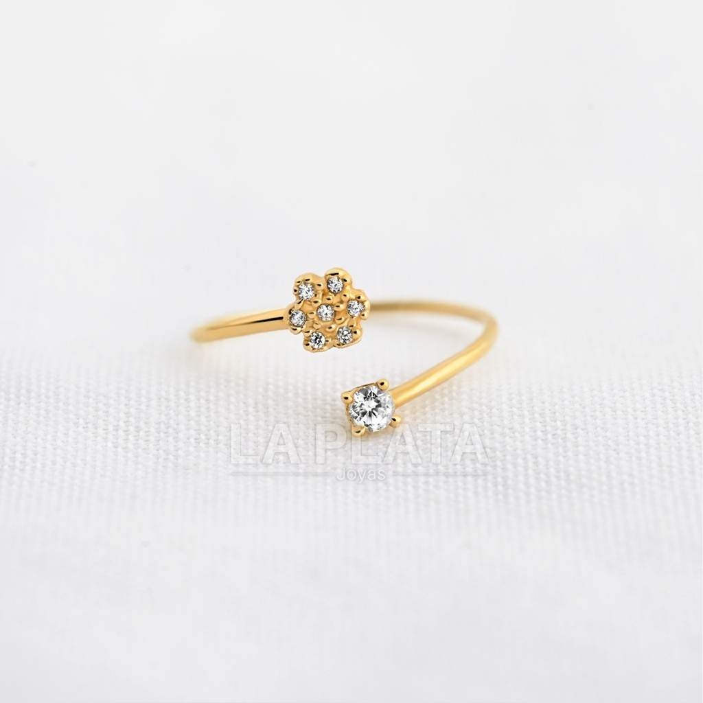 ANILLO CIRCON FLOR BLOSSOM