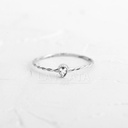 ANILLO CIRCON GOTITA ORO BLANCO