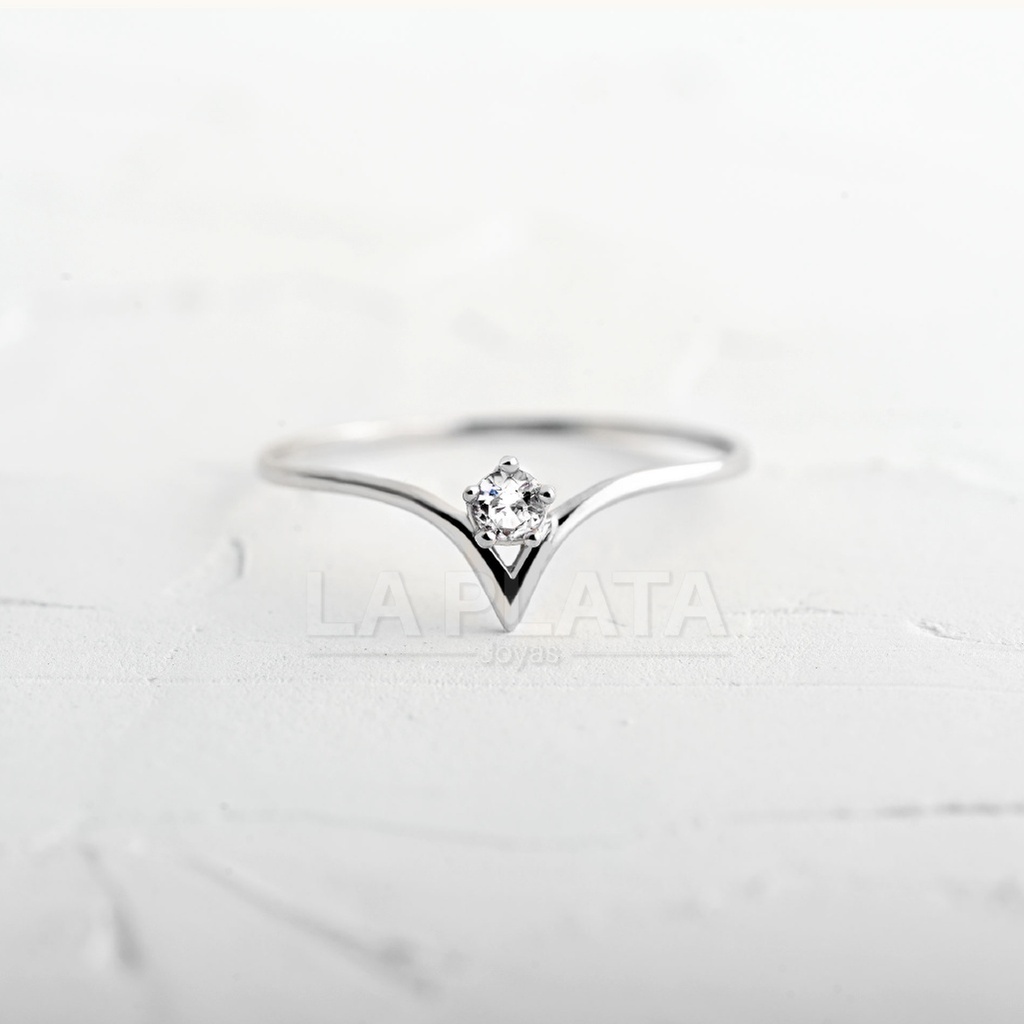 ANILLO MUJER MARAVILLA ORO BLANCO