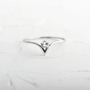 ANILLO MUJER MARAVILLA ORO BLANCO