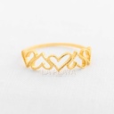 ANILLO CORAZON ENLAZADO