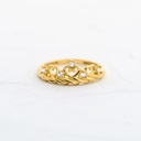 ANILLO DE 15 CUMBRE DORADA