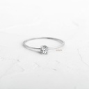 ANILLO ORO BLANCO NACIENTE