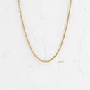 CADENA AROS ENTRELAZADOS 40CM