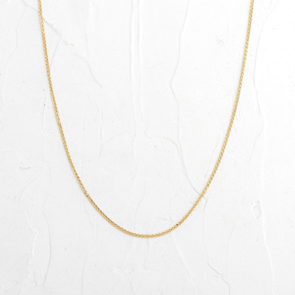 CADENA AROS ENTRELAZADOS 50CM