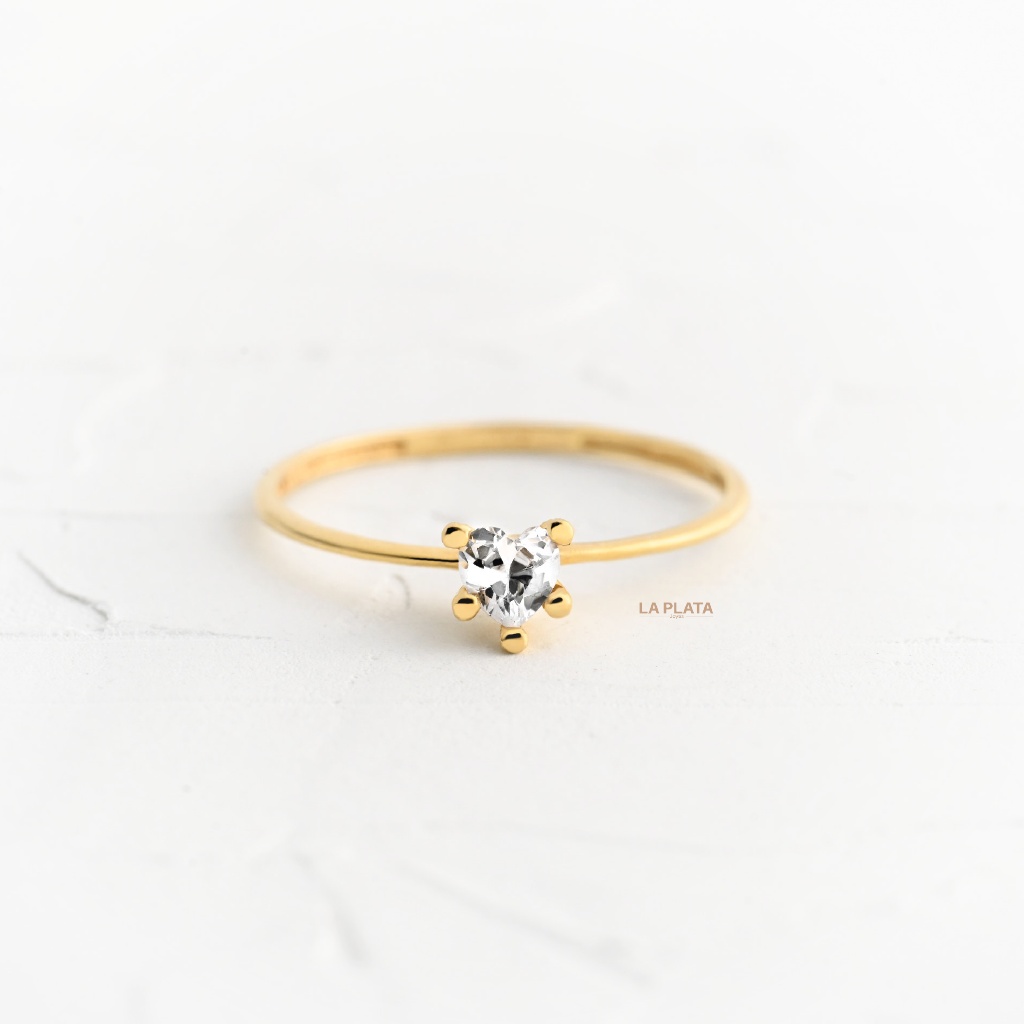ANILLO HALO DE CORAZÓN