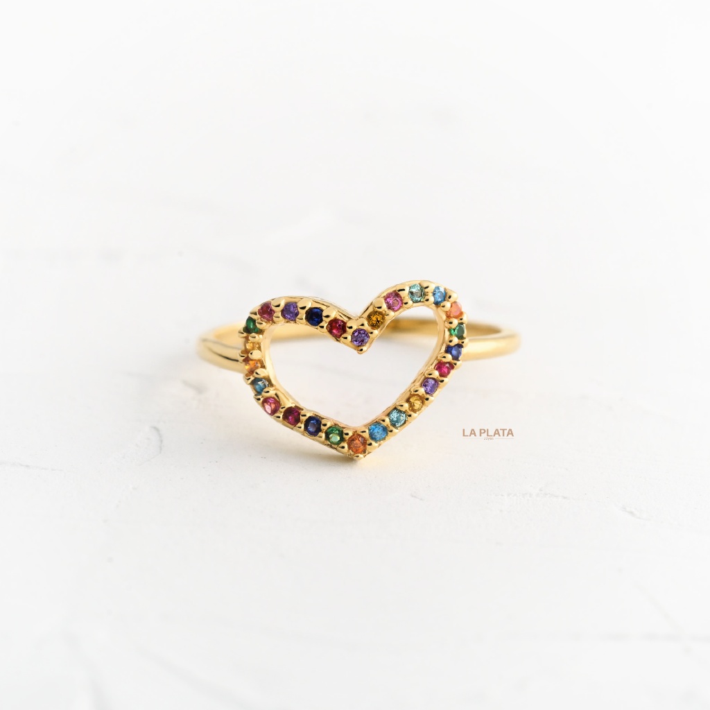 ANILLO CORAZON MILA