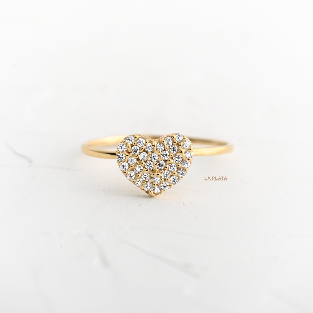 ANILLO CIRCON CORAZON TERNURA