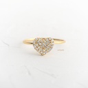 ANILLO CIRCON CORAZON TERNURA