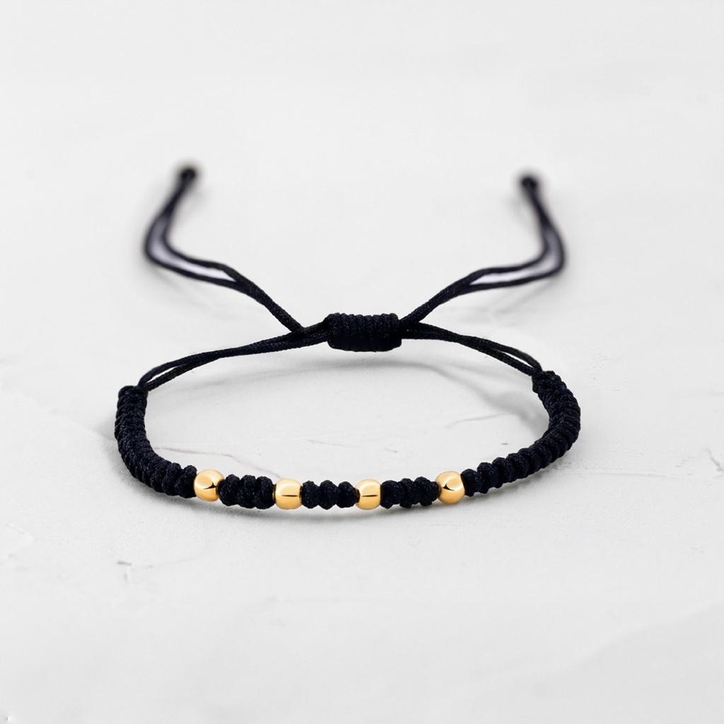 PULSERA CON 4 BALINES