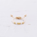 ANILLO TEJIDO ALMA DORADA