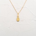 DIJE LA GUADALUPANA EN RELIEVE CURVA