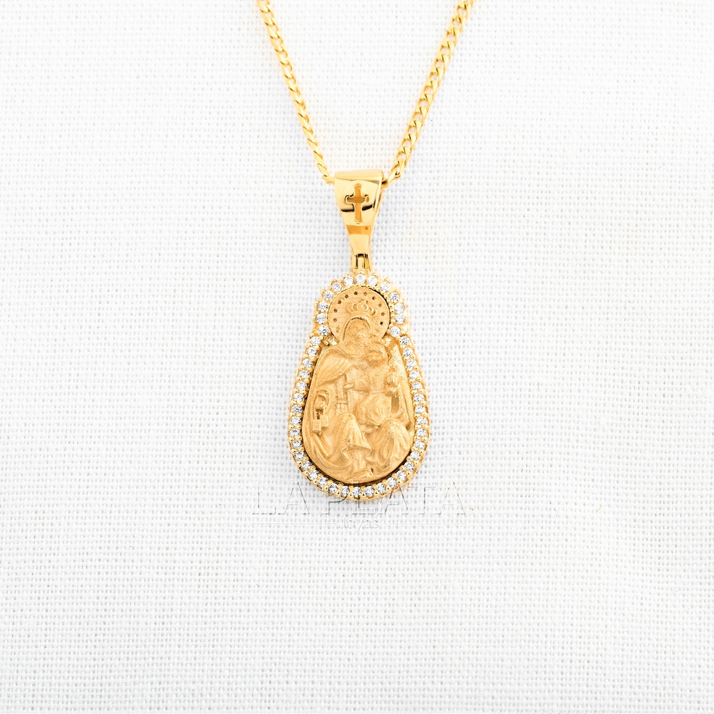 DIJE VIRGEN DEL CARMEN EFECTO ARENA